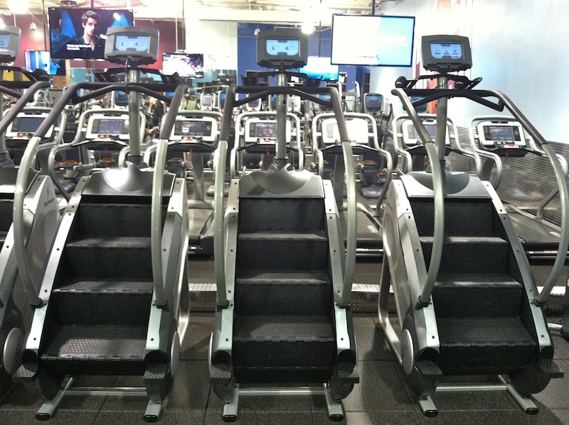 gym pros stairmasters